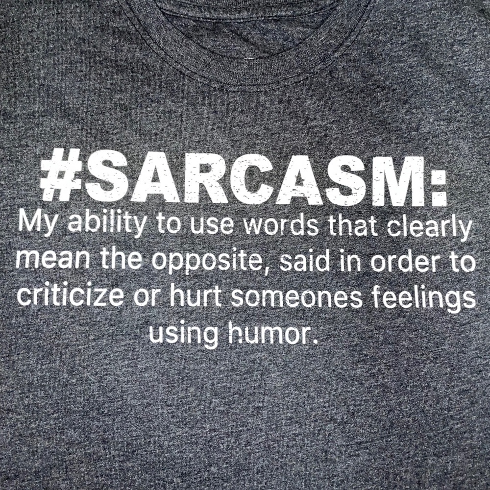 Sarcasm Graphics Tee - Picture 3 of 7